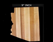 9" Arizona State Shaped Cutting Board, Cheeseboard