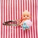 Kawaii lollipop candy kewpie doll retro style kids hair clip accessory handmade zakka