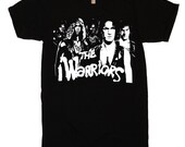 Mens Custom Warriors Print T Shirt tee - American Apparel Tshirt - XS S M L XL and XXL (28 Color Options)