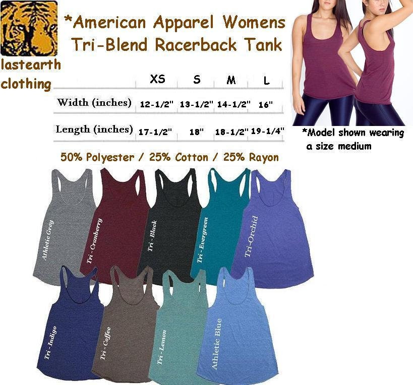 Womens BUSINESS TIE Tri-Blend Racerback Tank - American Apparel tanktop shirt - XS, S, M, and L (9 Color Options)