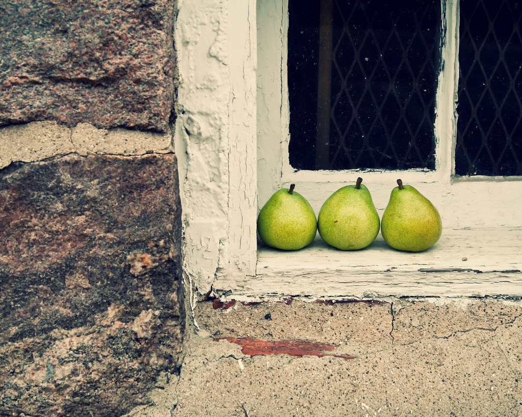 Trois Poires - 8x10 Fine Art Photographic Print