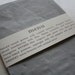 Printed Menu Napkin Ring for Wedding, Rehersal Dinner or Party