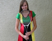 Sample sale Colorblock Tennis Dress Size 8 to 10