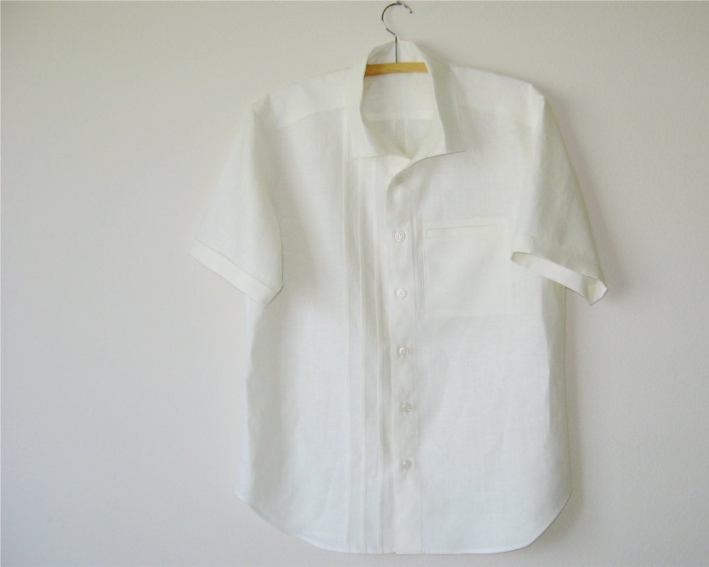 Linen Wedding Shirt Custom Made for You