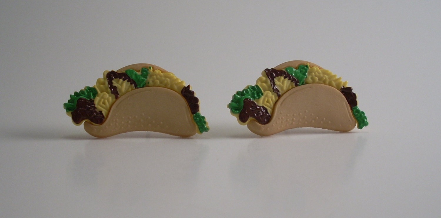 Yummy Taco Earrings