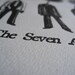 A4 Letterpress Print- The Seven Ages of Mandelion - Dandelion Letterpress Print- Unique Literary Gift