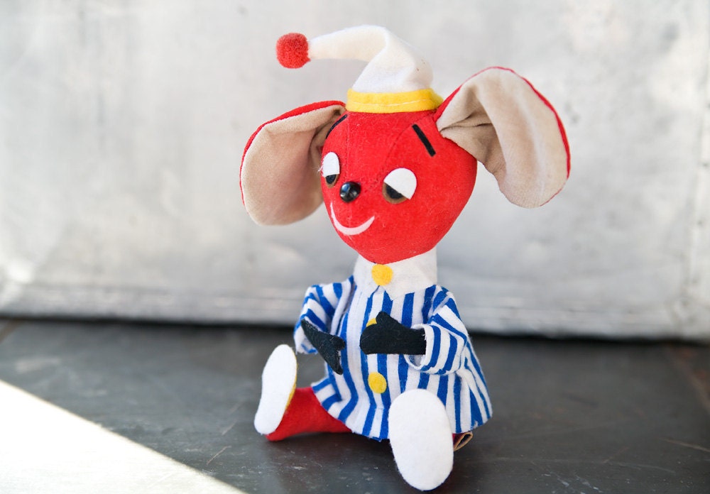 Vintage Toy Mouse Kitsch 1960's Dream Pets