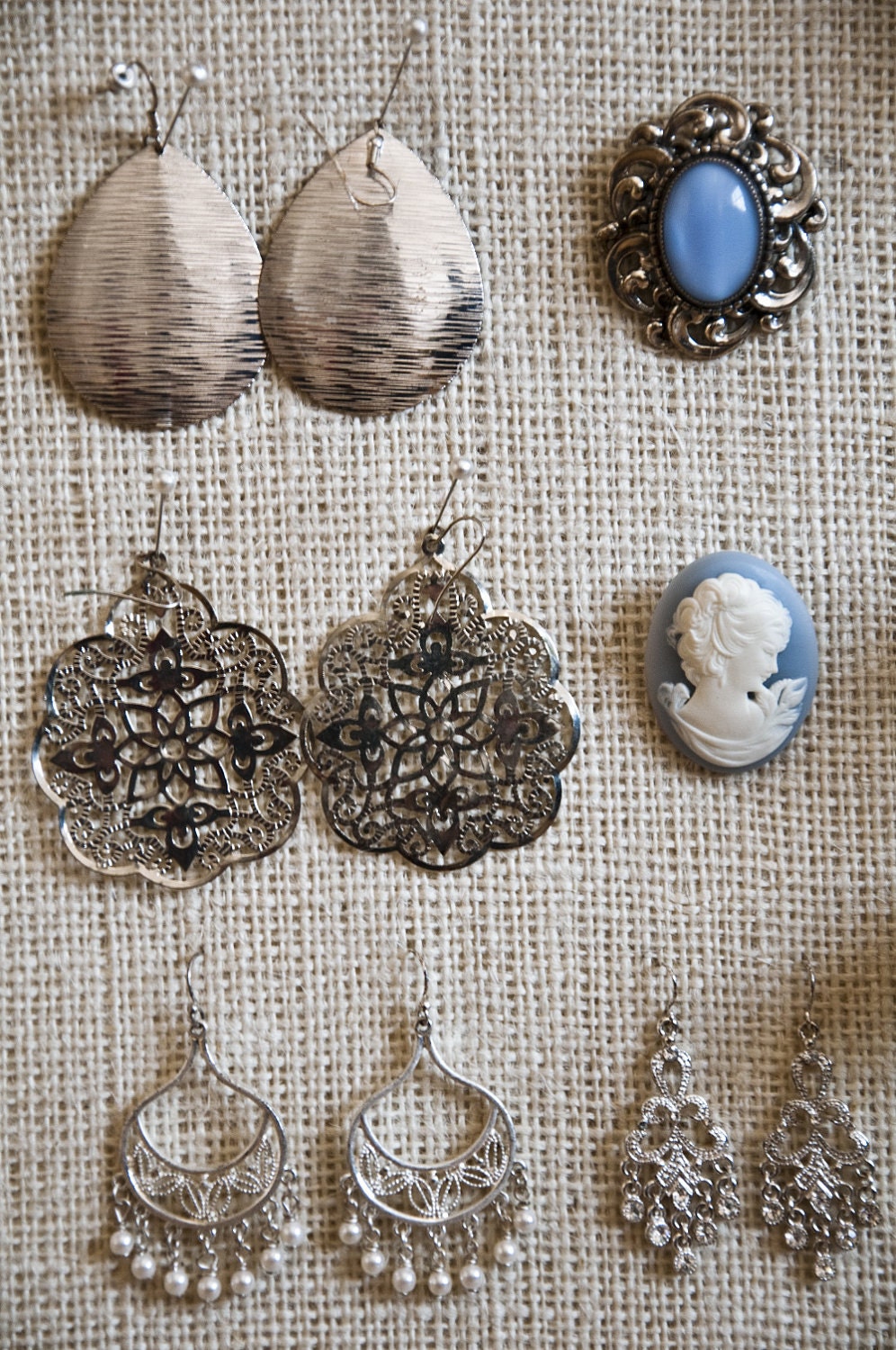 Shabby Chic Jewelry Pinboard 16X20