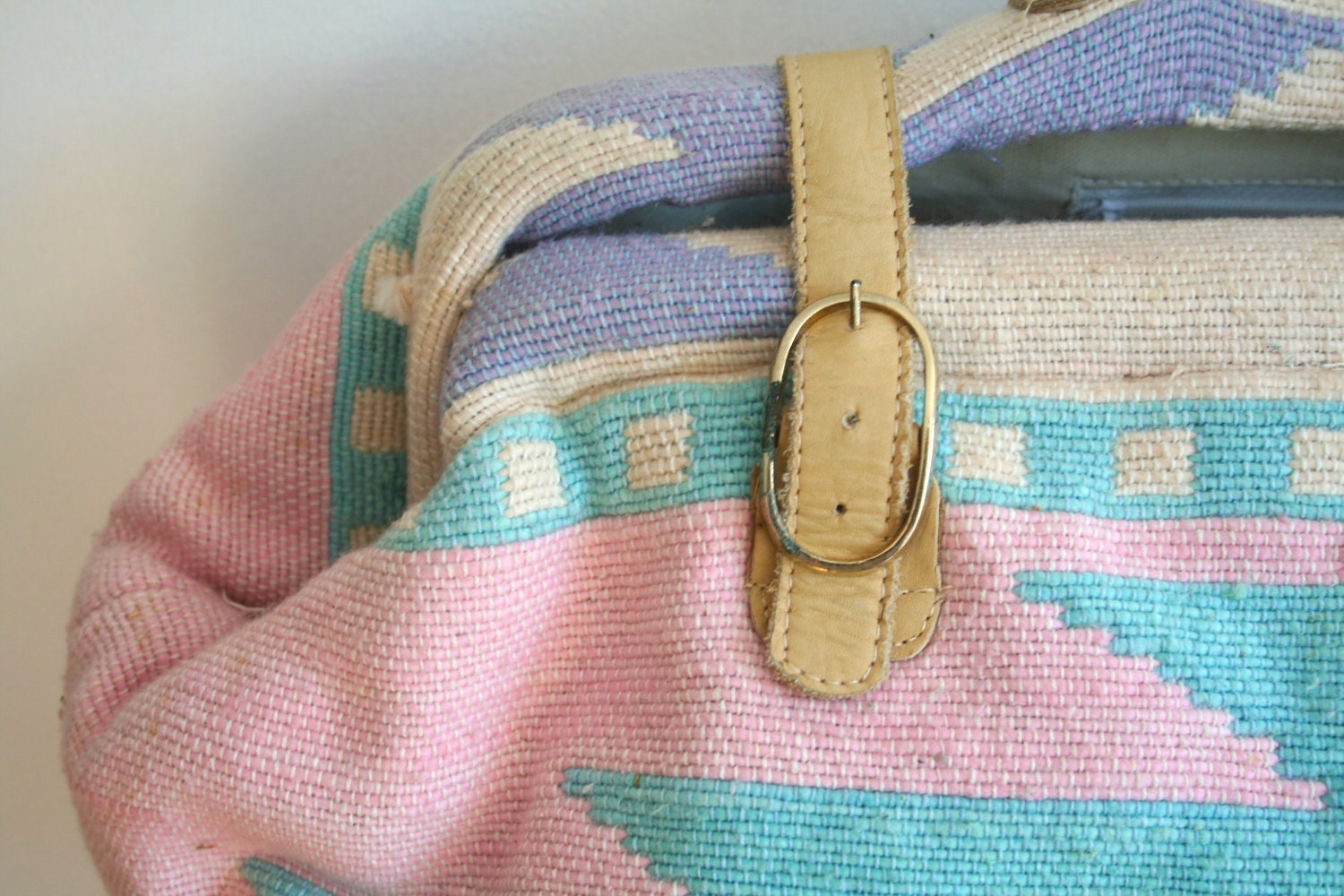 Vintage Southwestern Carpet Bag ON SALE