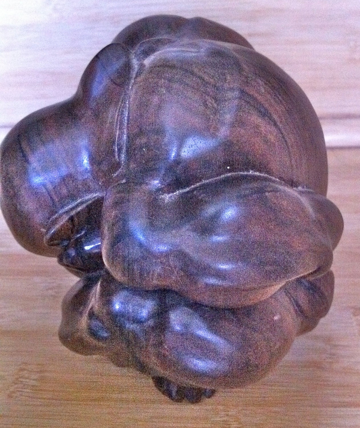 Substantial Teak Figurine