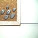 Leaf Push Pins Silver thumbtacks Leaves Thumb Tack Set Desk Accessories Decorative Pushpins Office Organizers