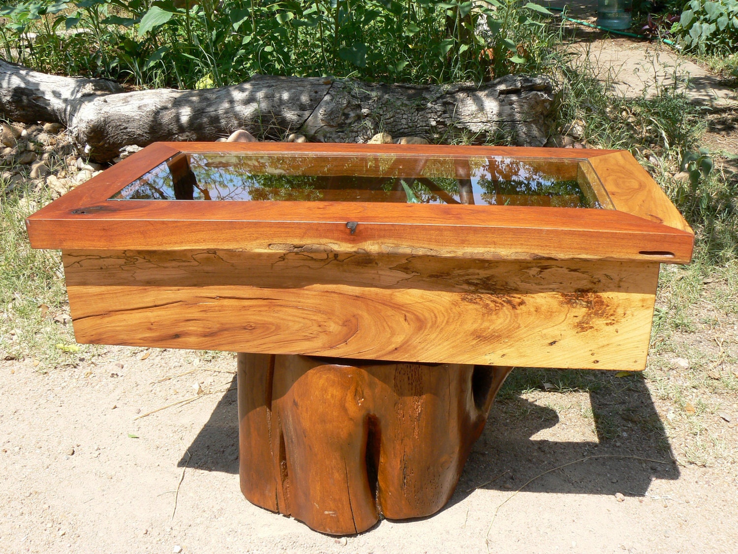 Coffee Table - Reclaimed Mesquite and Hickory