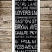 Dallas Destination Print