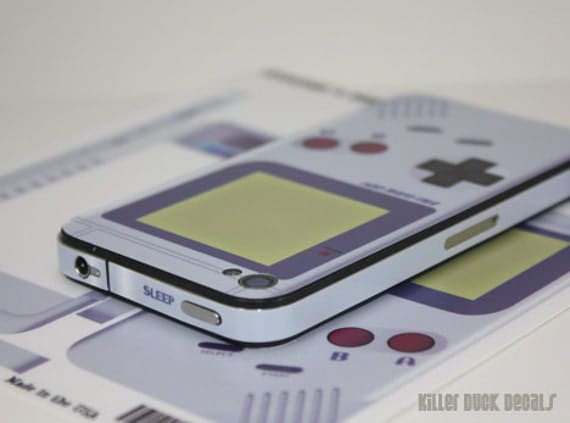 Deluxe Edition Game Guy iPhone 4 AT&T Version  Decal Skin