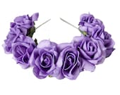 Whole Lotta Rosie Headband - Bright Purple