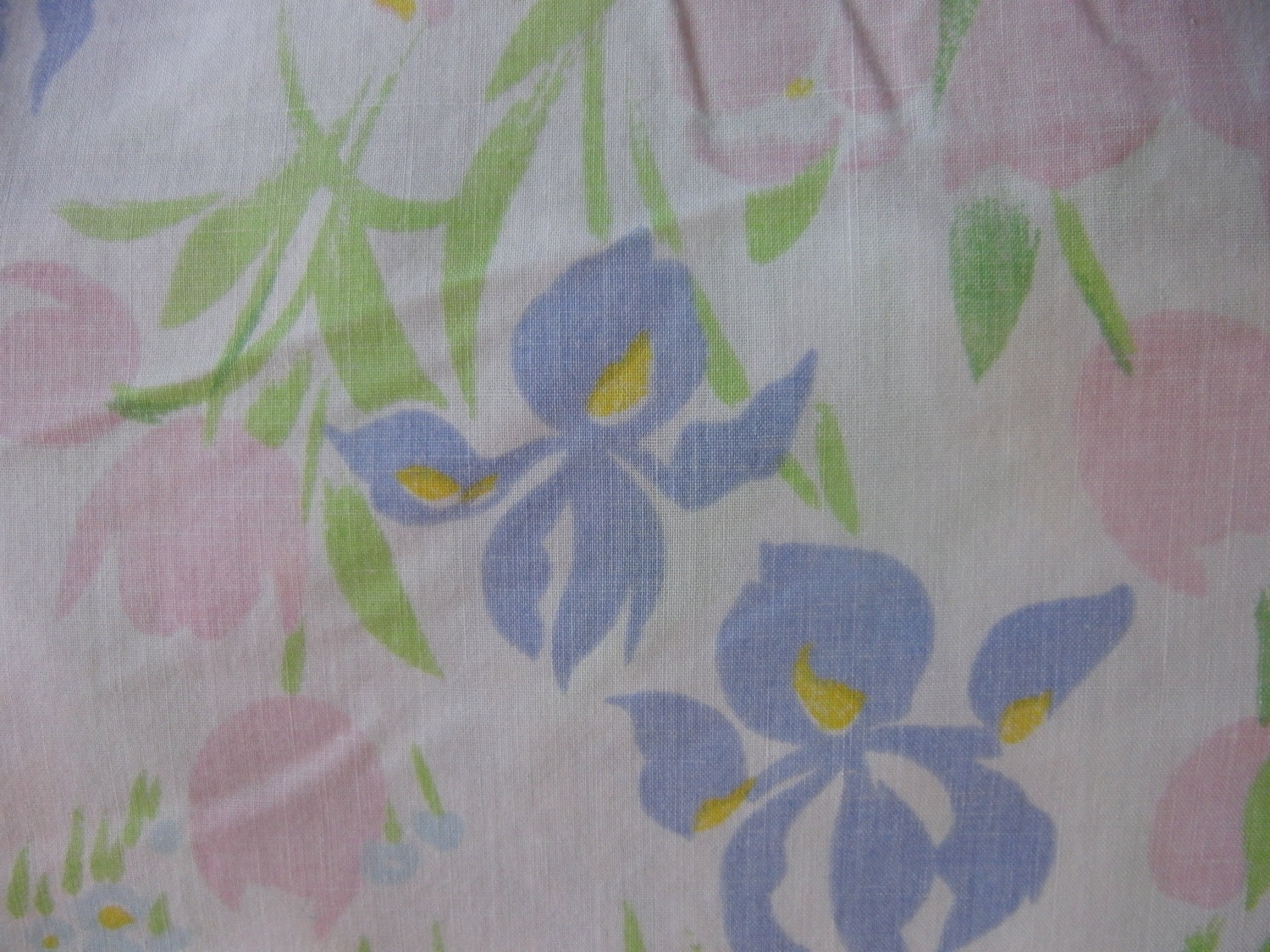 Shabby Chic Vintage Bedding Full/Double Size Fitted Sheet