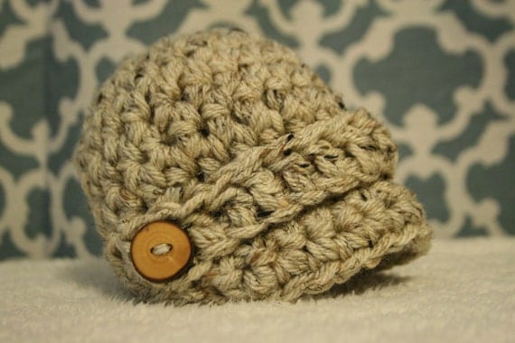 Newborn Baby Newsboy Hat