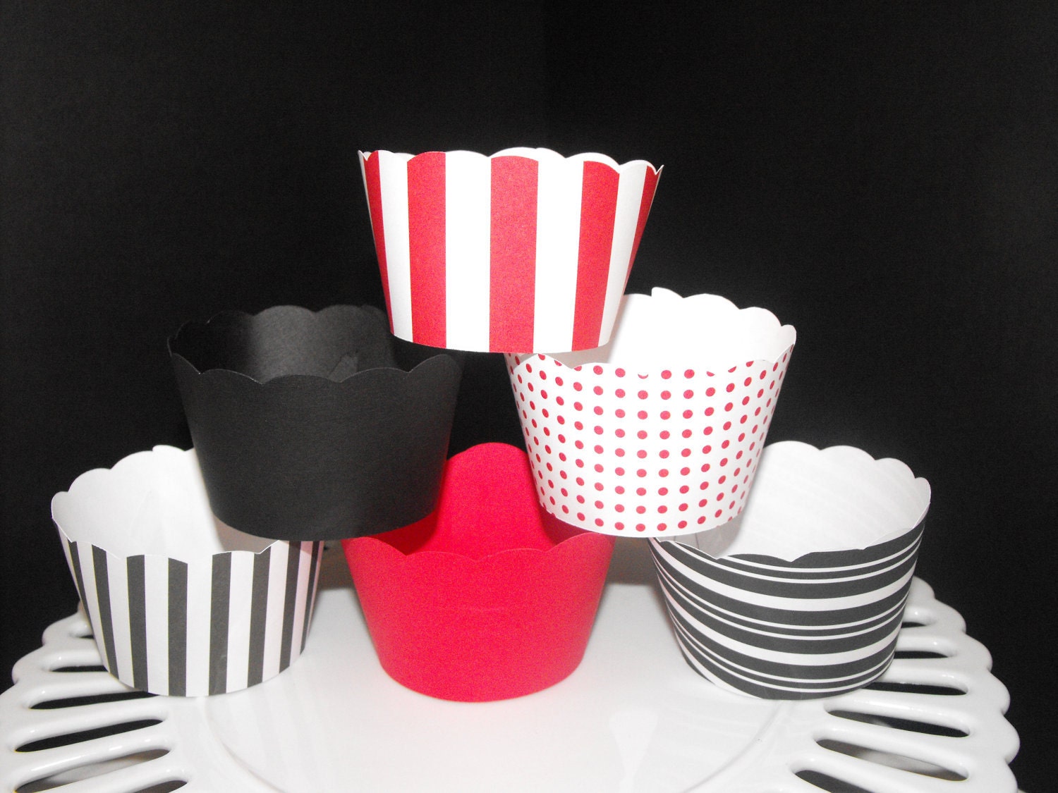 Go Georgia Bulldogs, Red and Black Cupcake Wrappers, What is your favorite team