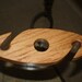 Oak wine glass caddie