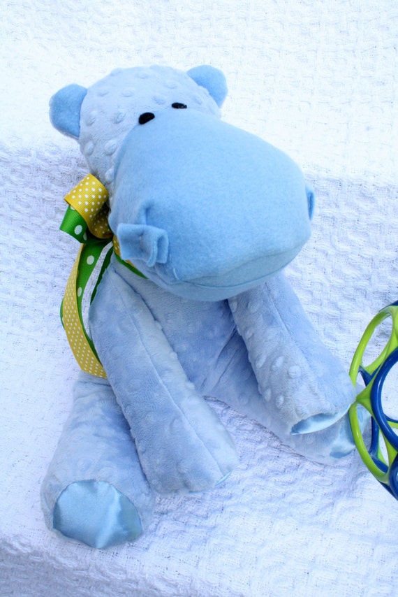 blue hippo teddy