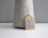 25 Yards of Black and White Baker's Twine