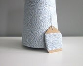 25 Yards of Light Blue and White Baker's Twine
