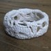 Crochet Lace Bangle Bracelet Silver or Gold