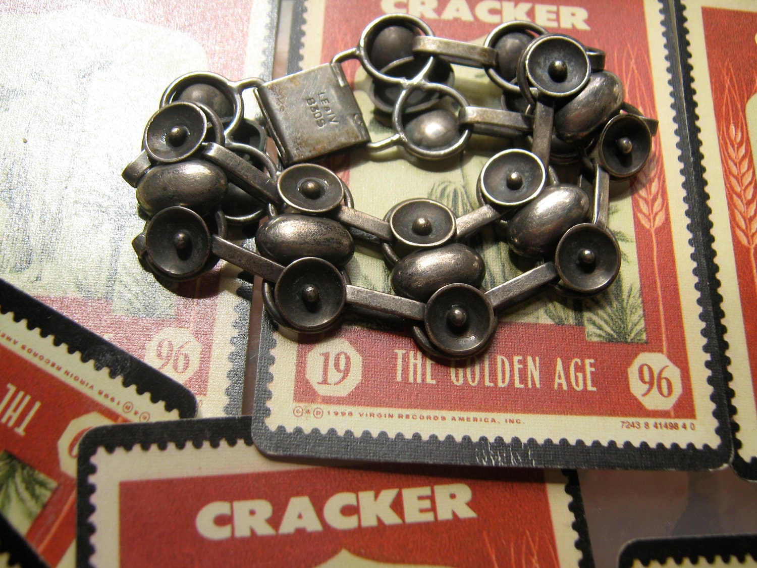 Vintage Sterling Silver Link Bracelet