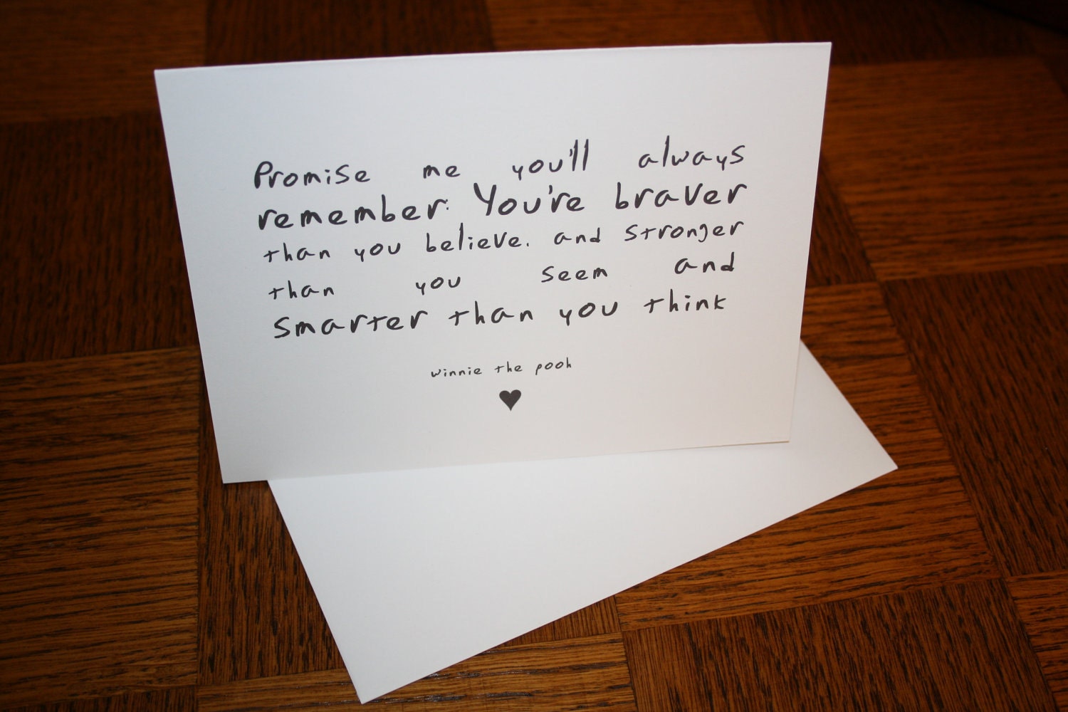 Promise card