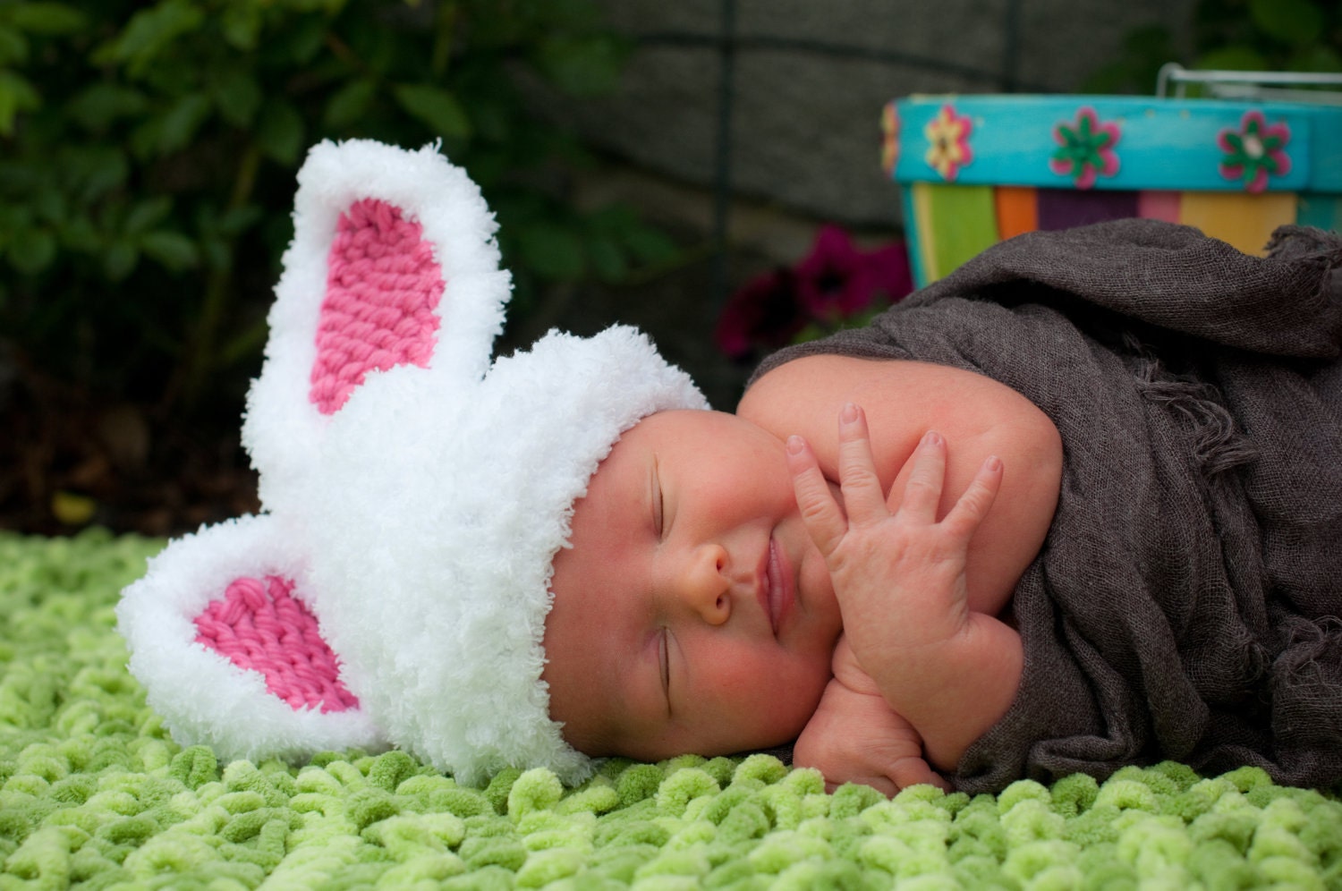Newborn Bunny Beanie