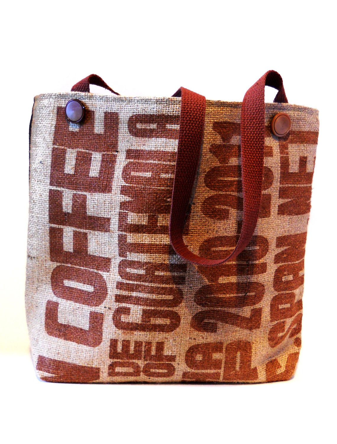 Recycled Coffee Sack Tote Bag