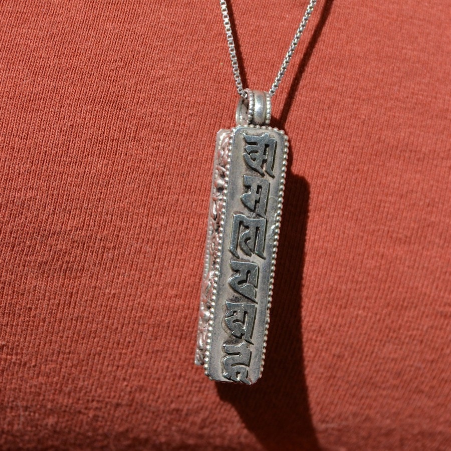 Wishes and Prayers Secret Message Pendant