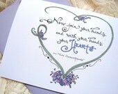 Wedding Card. Engagement. Wedding Quote. Shakespeare. Now Join Your Hands