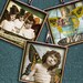 Victorian Steampunk Faerie-Children - 1 Inch Squares - Digital Collage Sheet - Download and Print