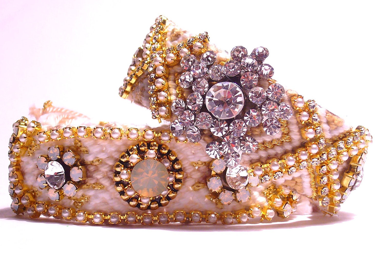 Vintage Rhinestone Friendship Bracelet - The Original PURESSE Line