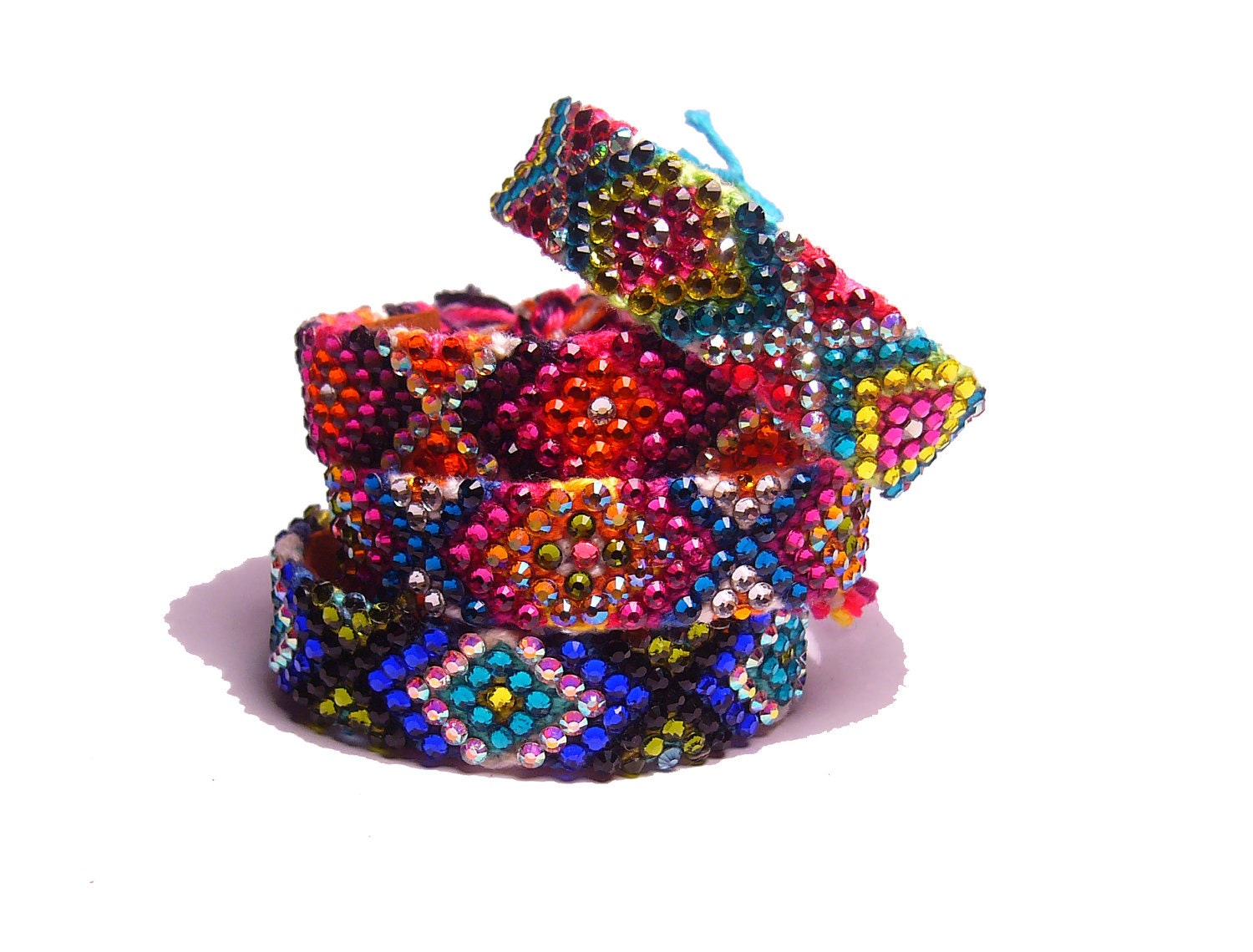 CUSTOM MADE Just For You - Swarovski Encrusted Friendship Bracelet - Star Series Spring Summer Edition