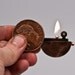Vintage Napoleonic Copper Coin Pocket Lighter NOS