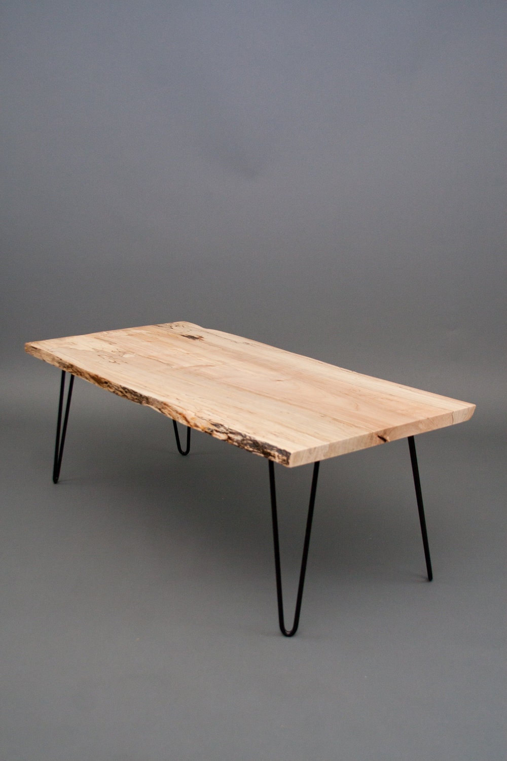 24 Hour HOLD for Inside Source - Spalted Maple Coffee Table - ReclaimedLive Edge/Natural/Unique
