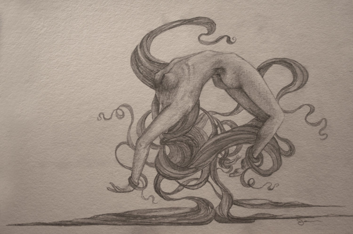 Arched Woman PRINT AVAILABLE ONLY