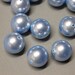 Pearls - Swarovski Crystal - Qty 3 - 12mm - Round Crystal Light Blue - Ref 241