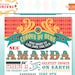 Vintage Circus Carnival Printable Baby Shower Invitation - DIY Print - Cirque du Bebe