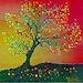Singing Angel Tree Angelic Healing Giclee Print