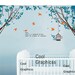 branch wall decal nursery wall decal bedroom decal children wall decal - Two Branch Corner with Flying Birds and Quote