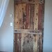 Sliding Barn Door and Complete Steel Track Kit