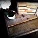 Modern Reclaimed Barnwood Art Wall Sculpture - 12x12