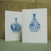 CHINOISERIE MING VASE Greeting Cards - Note Card Set