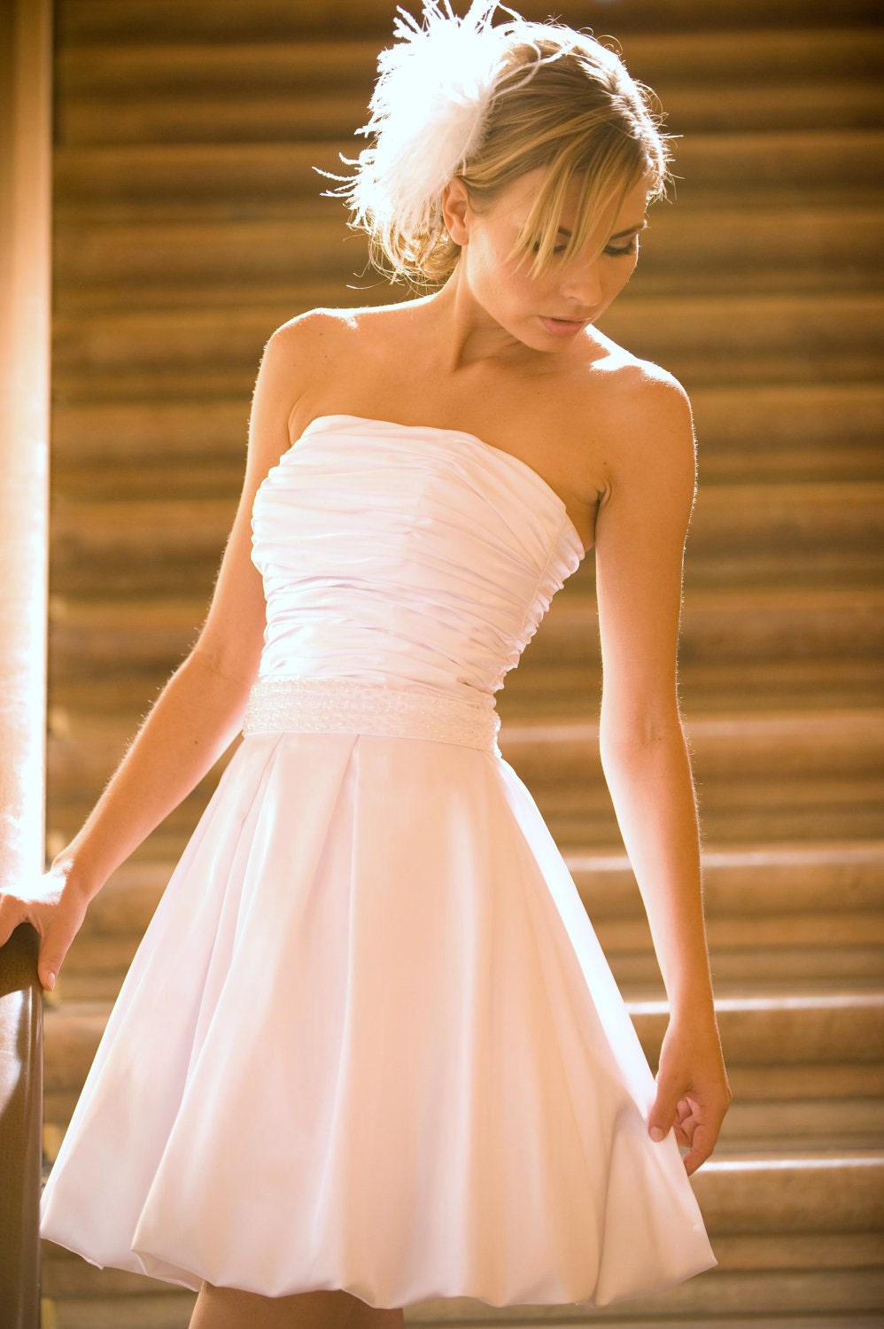 Ilana - Short and Sweet - Mini Length Wedding Dress