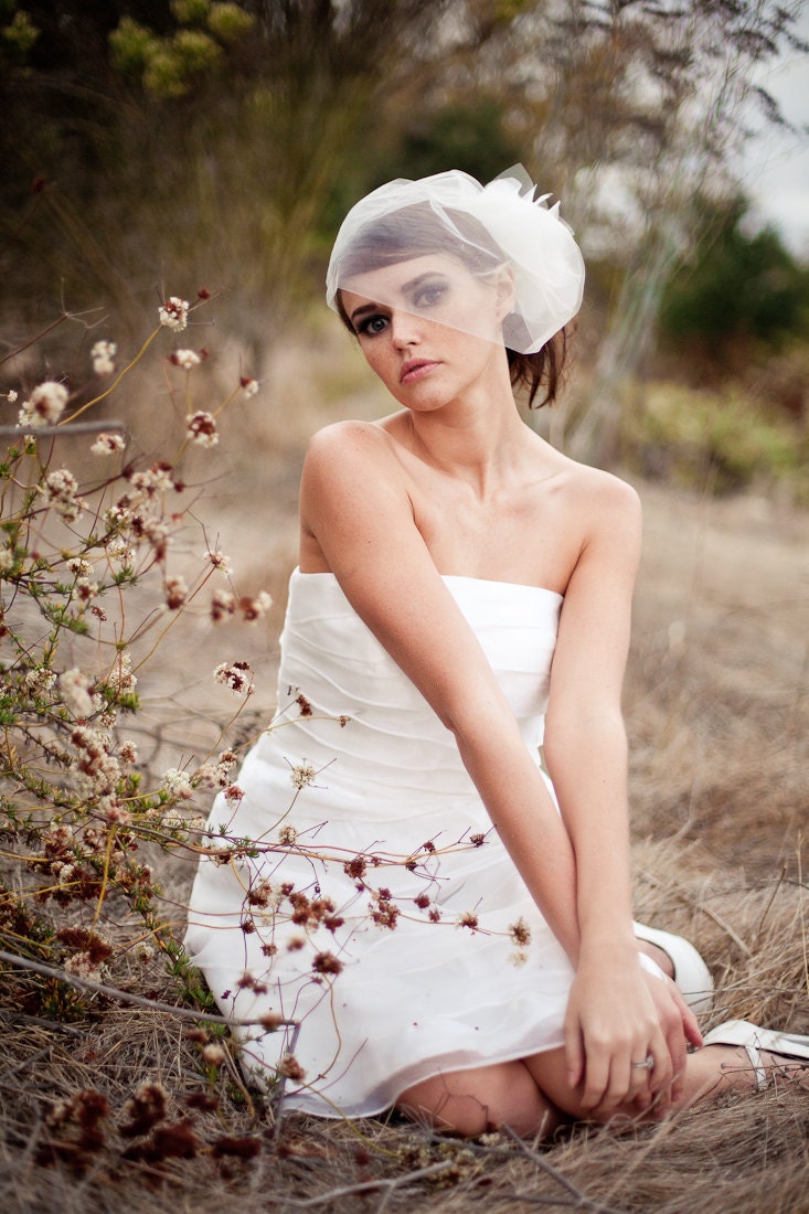 Imani - Short Wedding Dress, Organza