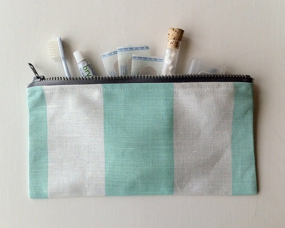 Zip Bag - Just Stripes in Harbor