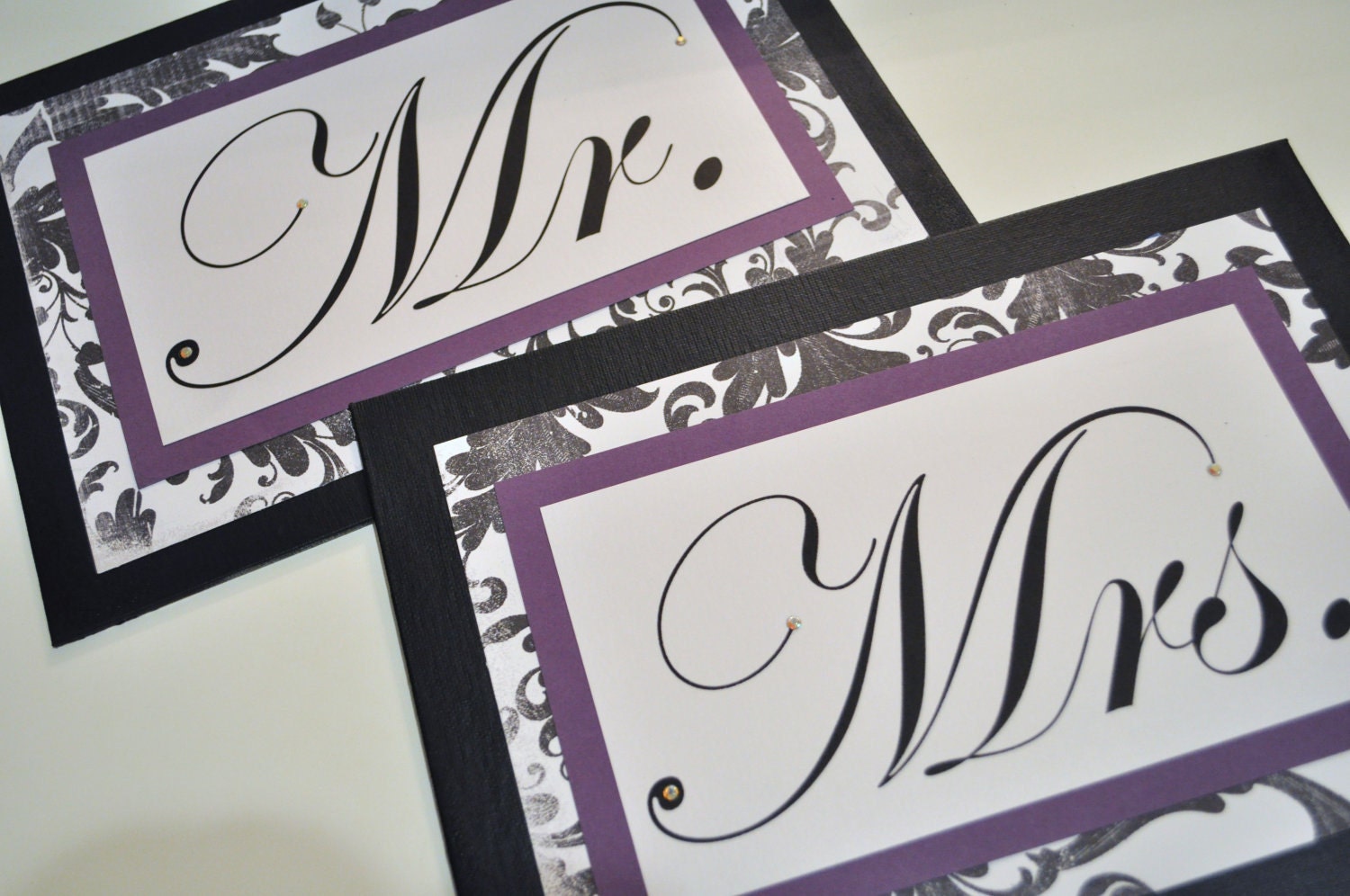 Wedding Mr. And Mrs. Signs..great photo props